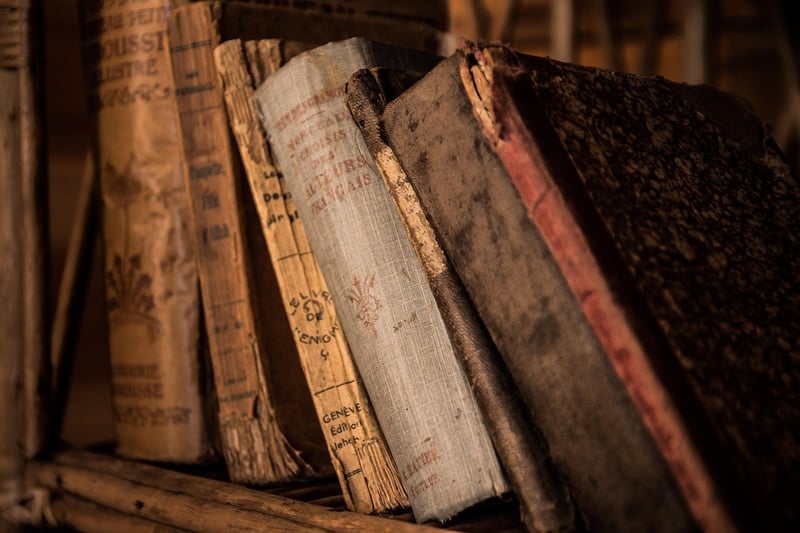 Vintage Book Planters